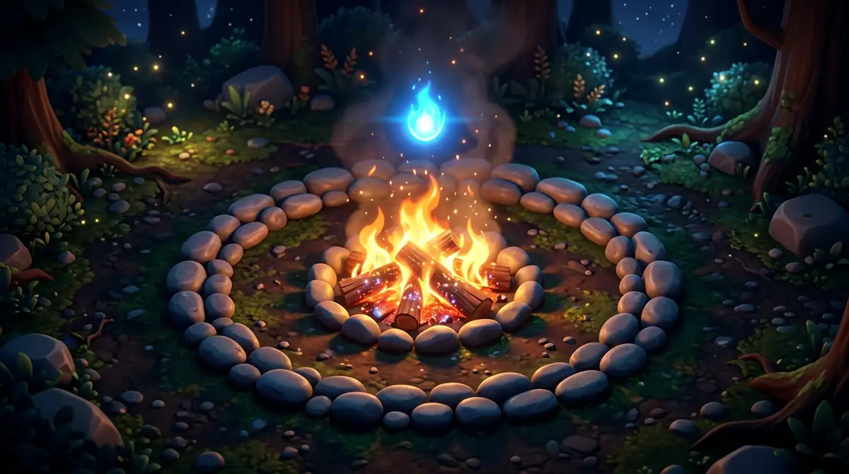 Campfire background